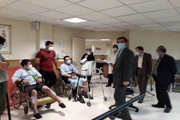 بازدید های مسئولان از بیمارستان ها و مراکز تابعه دانشگاه